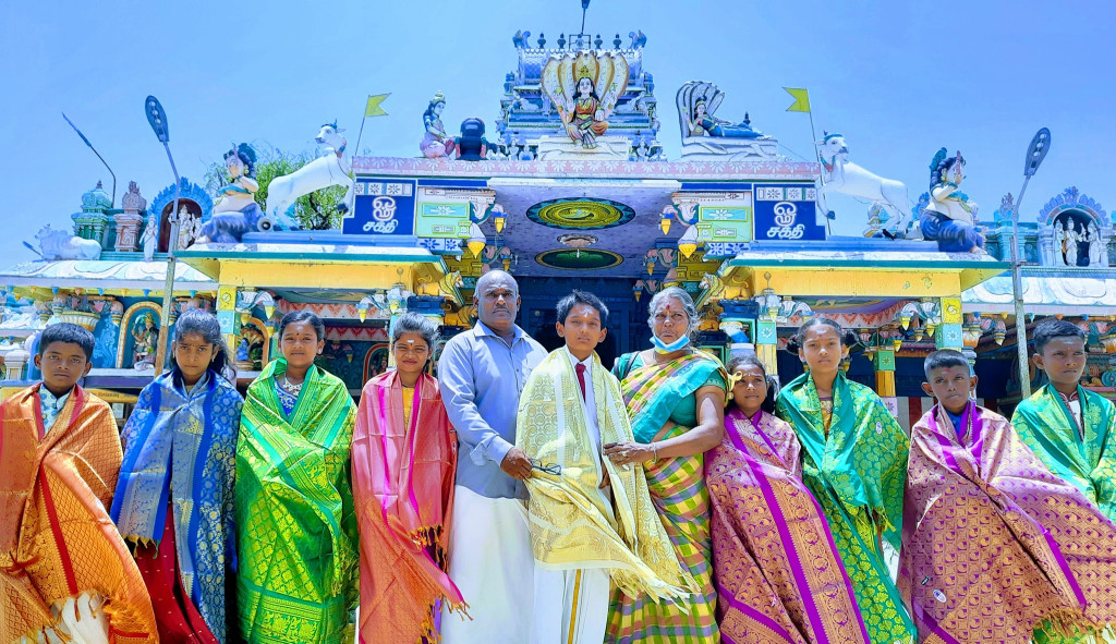 நயினாதீவு நாகபூஷணி அம்மன் ஆலயத்தால் இன்று நடைபெற்ற பாராட்டு விழா