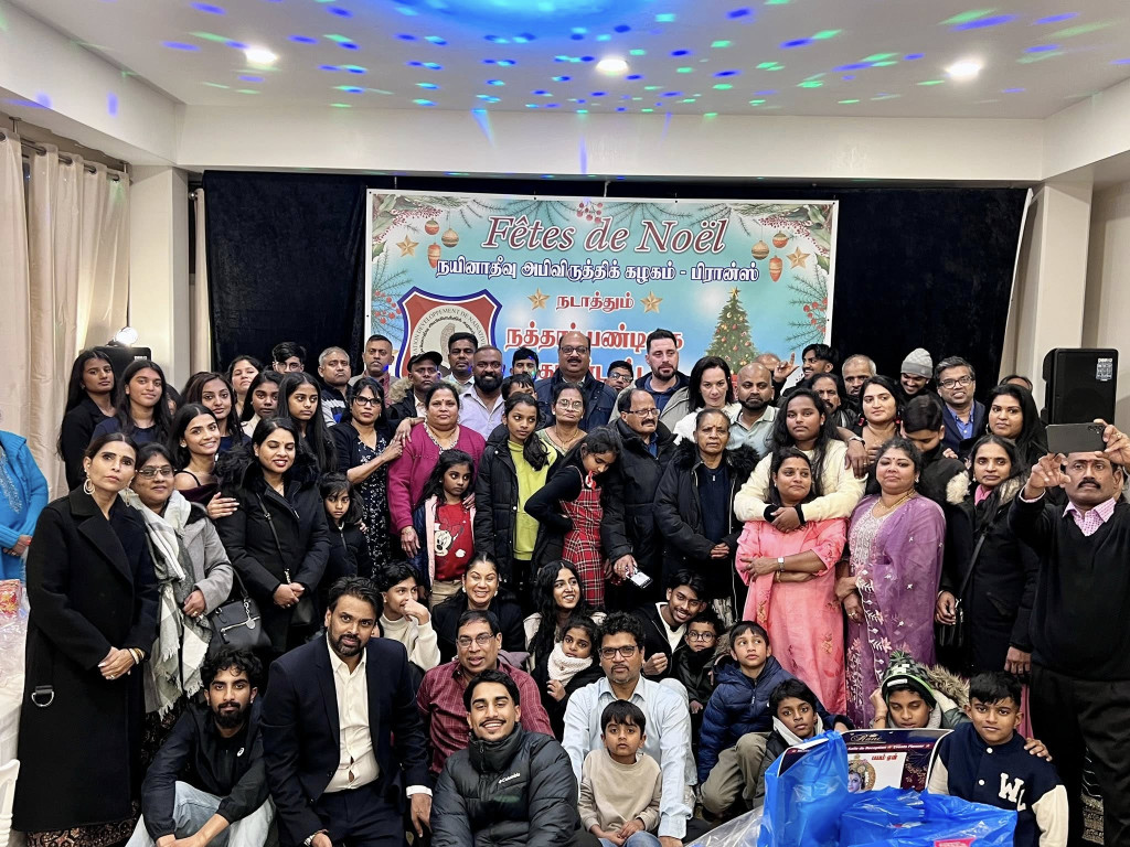 நயினாதீவு அபிவிருத்திக்கழகம் பிரான்ஸ் முதன்முறையாக நடத்திய நத்தார் பண்டிகை விழா